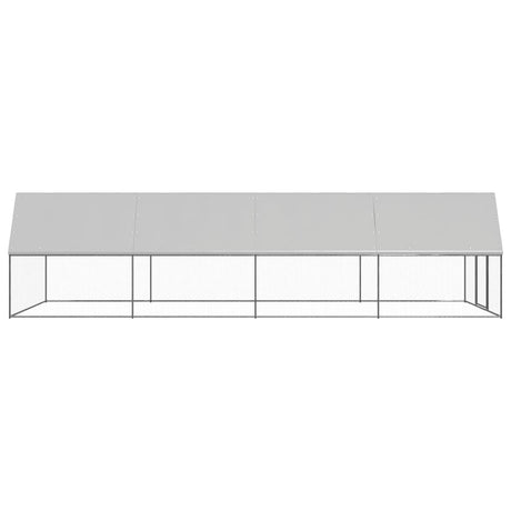 Kippenhok 3x8x2 m gegalvaniseerd staal - AllerleiShop