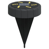 Grondlampen 12 st solar met grondpennen warmwit - AllerleiShop