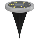 Grondlampen 12 st solar met grondpennen warmwit - AllerleiShop