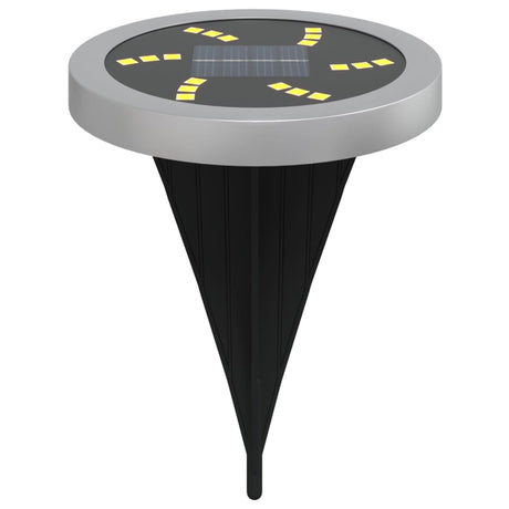 Grondlampen 12 st solar met grondpennen warmwit - AllerleiShop