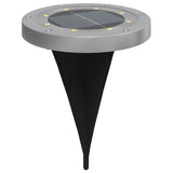 Grondlampen 12 st solar met grondpennen warmwit - AllerleiShop