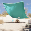 Strandluifel met zandankers 214x236 cm groen - AllerleiShop