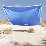 Strandluifel met zandankers 304x300 cm blauw - AllerleiShop