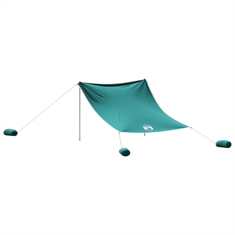 Strandluifel met zandankers 304x300 cm groen - AllerleiShop