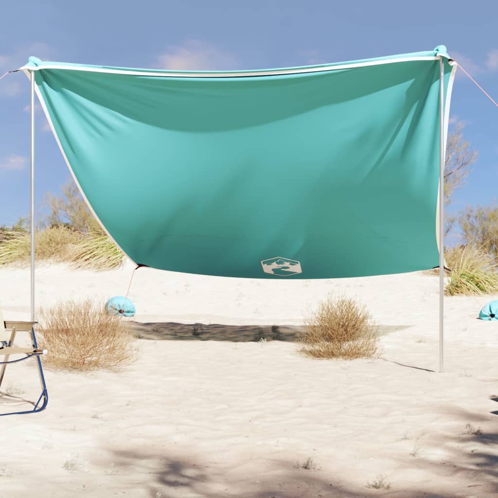 Strandluifel met zandankers 304x300 cm groen - AllerleiShop