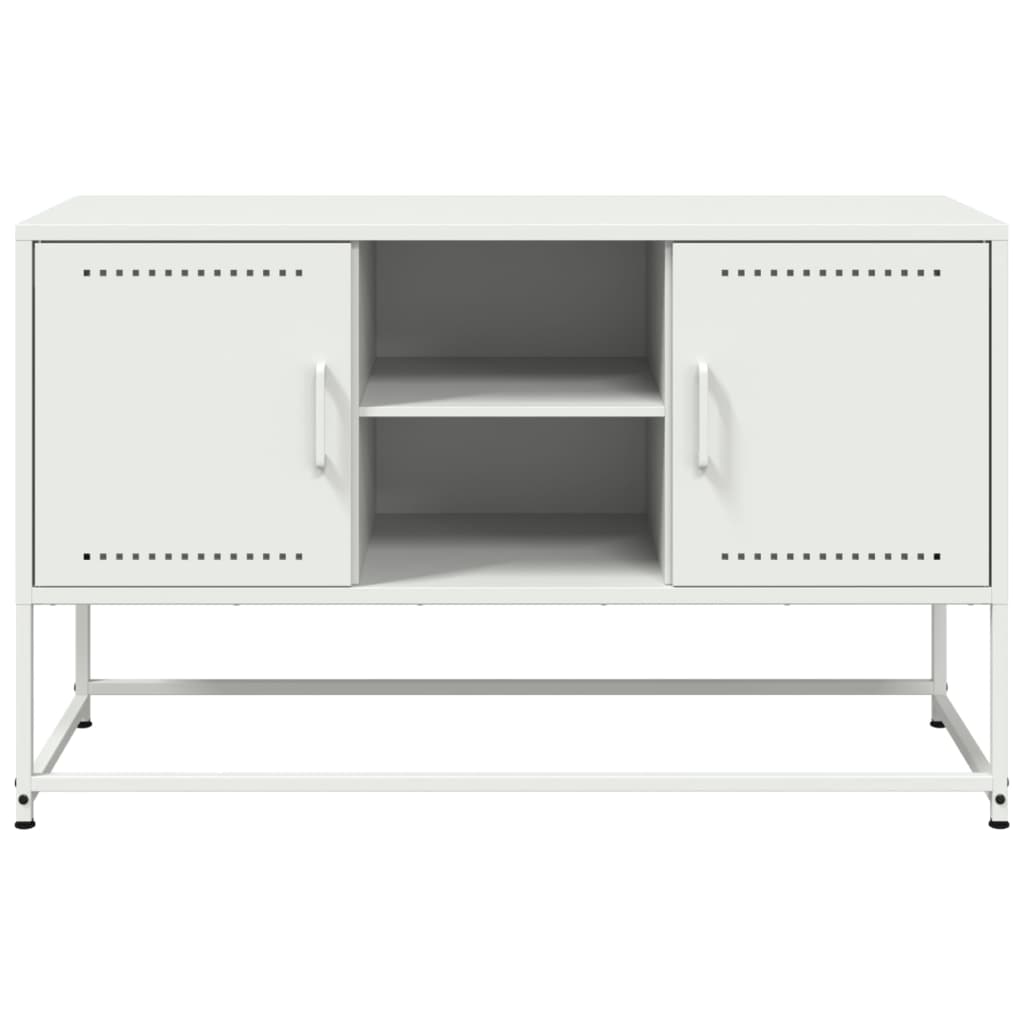 Hoge kast 100,5x39x107 cm staal mosterdgeel - AllerleiShop