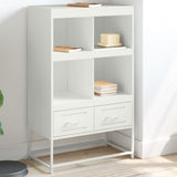 Hoge kast 68x39x111,5 cm staal wit - AllerleiShop