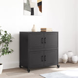 Dressoir 68x39x72 cm staal zwart - AllerleiShop