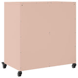 Dressoir 68x39x72 cm staal roze - AllerleiShop