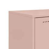 Dressoir 68x39x72 cm staal roze - AllerleiShop