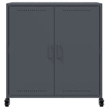 Dressoir 68,5x39x72 cm staal antracietkleurig - AllerleiShop