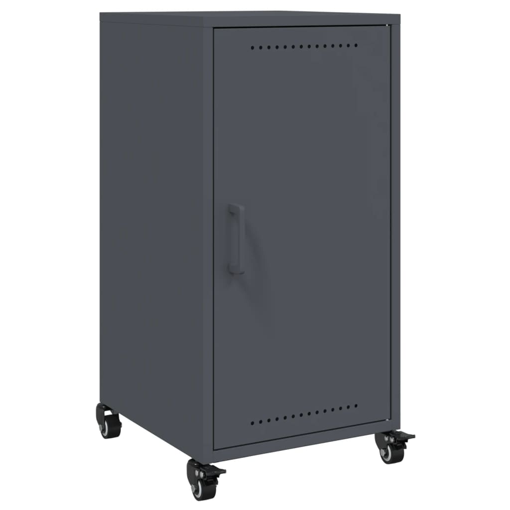 Dressoir 36x39x72 cm staal antracietkleurig - AllerleiShop