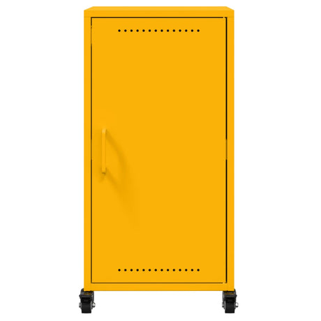 Dressoir 36x39x72 cm staal mosterdgeel - AllerleiShop