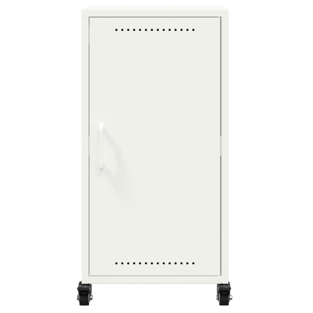 Dressoir 36x39x72 cm staal wit - AllerleiShop