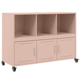 Dressoir 100,5x39x72 cm staal roze - AllerleiShop