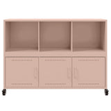 Dressoir 100,5x39x72 cm staal roze - AllerleiShop