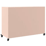 Dressoir 100,5x39x72 cm staal roze - AllerleiShop