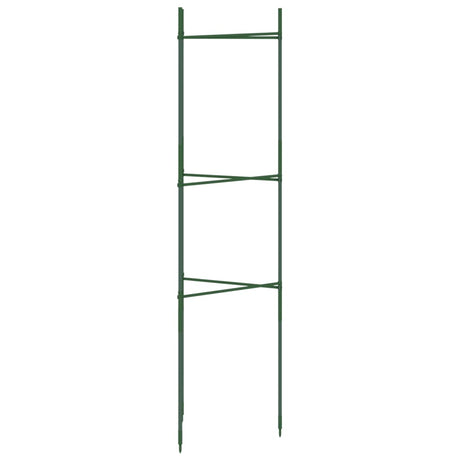 Tomatenkooien 4 st 116 cm staal en polypropeen - AllerleiShop