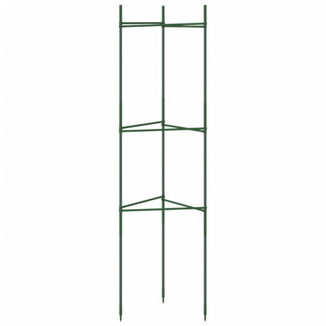 Tomatenkooien 4 st 116 cm staal en polypropeen - AllerleiShop