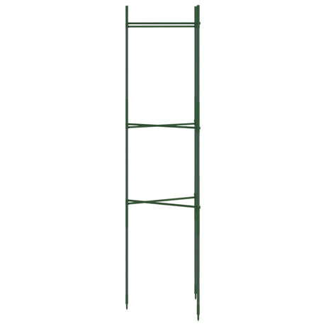 Tomatenkooien 4 st 116 cm staal en polypropeen - AllerleiShop