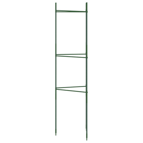 Tomatenkooien 4 st 116 cm staal en polypropeen - AllerleiShop