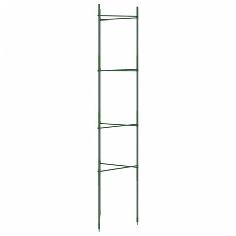 Tomatenkooien 4 st 154 cm staal en polypropeen - AllerleiShop