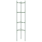 Tomatenkooien 4 st 154 cm staal en polypropeen - AllerleiShop