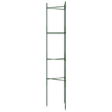 Tomatenkooien 4 st 154 cm staal en polypropeen - AllerleiShop