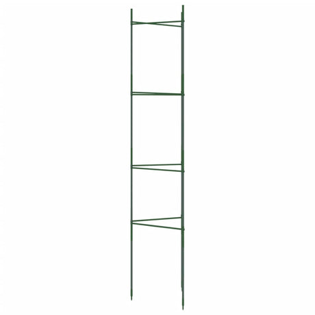 Tomatenkooien 4 st 154 cm staal en polypropeen - AllerleiShop