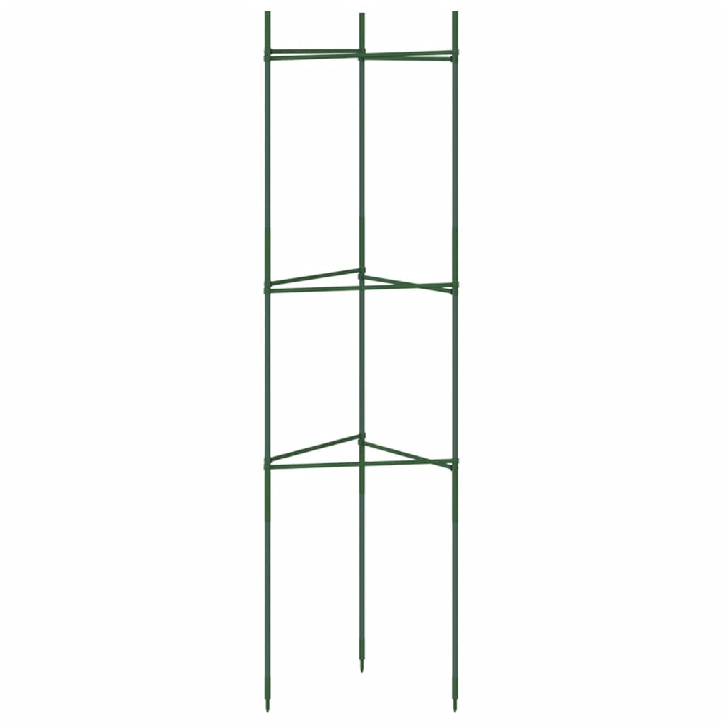 Tomatenkooien 6 st 116 cm staal en polypropeen - AllerleiShop