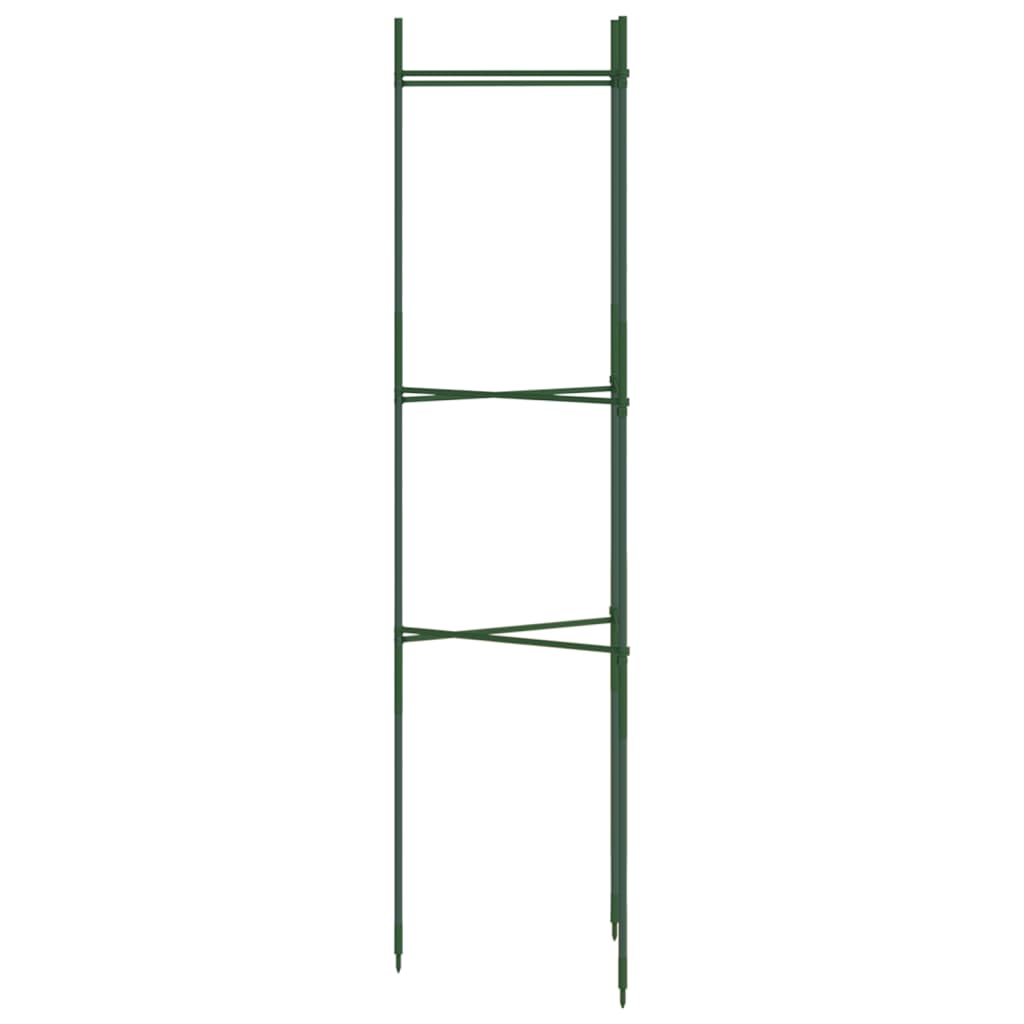 Tomatenkooien 6 st 116 cm staal en polypropeen - AllerleiShop