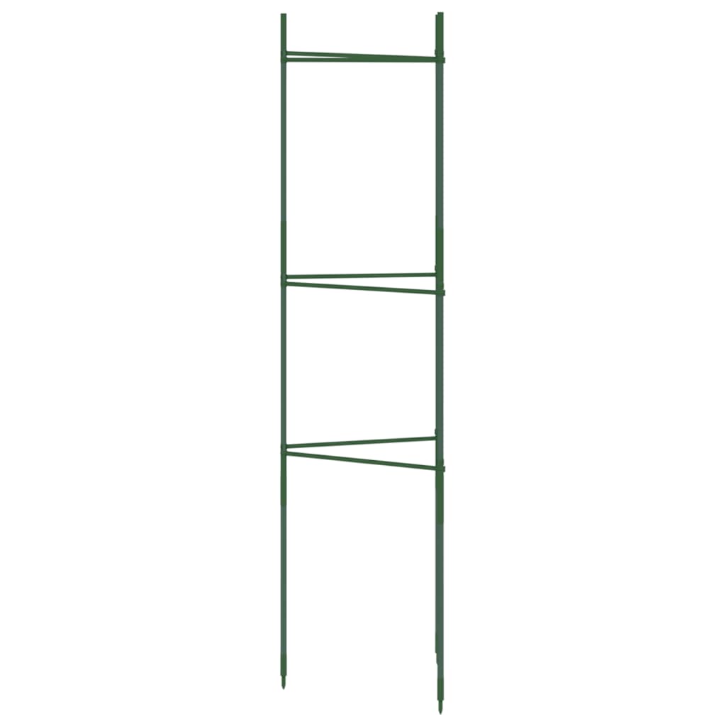 Tomatenkooien 6 st 116 cm staal en polypropeen - AllerleiShop