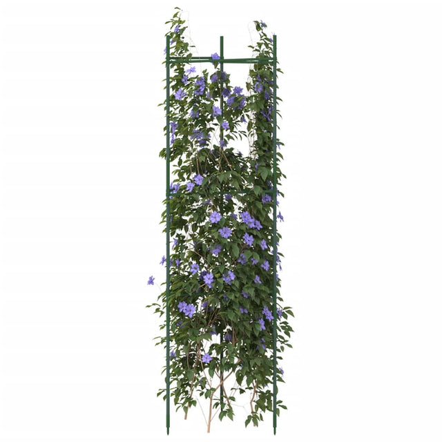 Tomatenkooien 6 st 116 cm staal en polypropeen - AllerleiShop