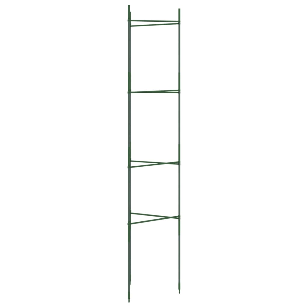 Tomatenkooi 6 st 154 cm staal en polypropeen - AllerleiShop