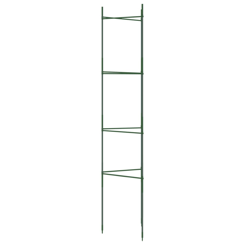 Tomatenkooi 6 st 154 cm staal en polypropeen - AllerleiShop