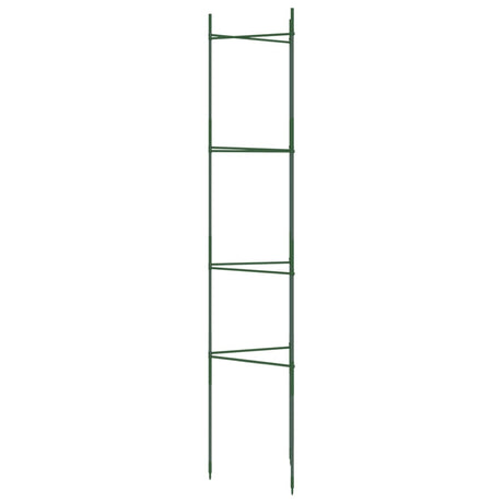 Tomatenkooi 6 st 154 cm staal en polypropeen - AllerleiShop