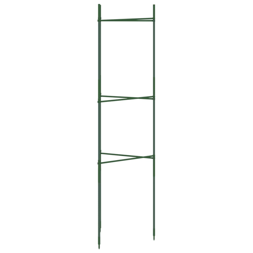 Tomatenkooien 8 st 116 cm staal en polypropeen - AllerleiShop