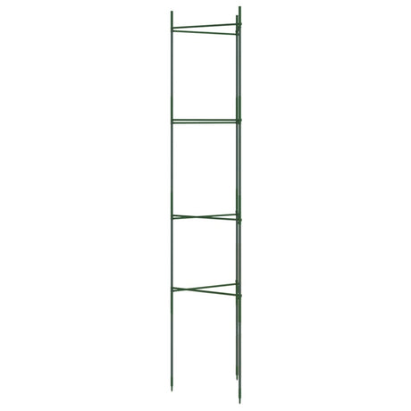 Tomatenkooi 8 st 154 cm staal en polypropeen - AllerleiShop