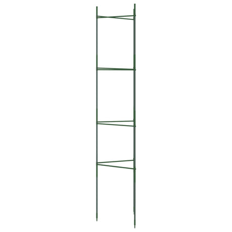 Tomatenkooi 8 st 154 cm staal en polypropeen - AllerleiShop