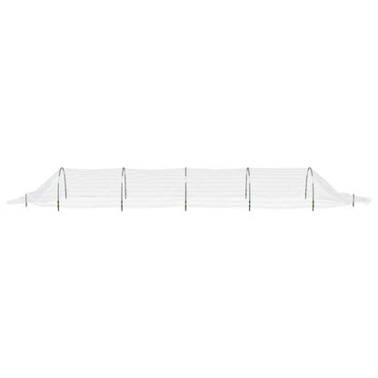 Kweektunnels 2 st 1,5x5 m glasvezel en polypropeen - AllerleiShop