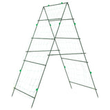 Plantenklimrekken 2 st A-frame staal - AllerleiShop