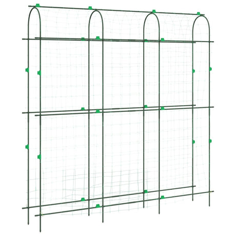 Plantenklimrekken 2 st U-frame staal - AllerleiShop