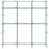 Plantenklimrekken 2 st U-frame staal - AllerleiShop