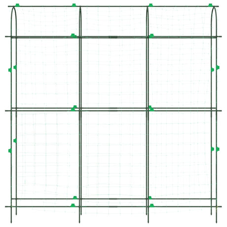 Plantenklimrekken 2 st U-frame staal - AllerleiShop