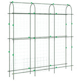 Plantenklimrekken 2 st U-frame staal - AllerleiShop