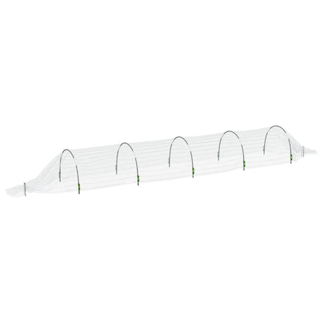 Kweektunnels 4 st 1,5x5 m glasvezel en polypropeen - AllerleiShop