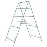 Plantenklimrekken 4 st A-frame staal - AllerleiShop