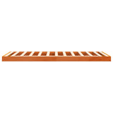Bedframe massief grenenhout wasbruin 90x190 cm