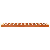 Bedframe massief grenenhout wasbruin 75x190 cm