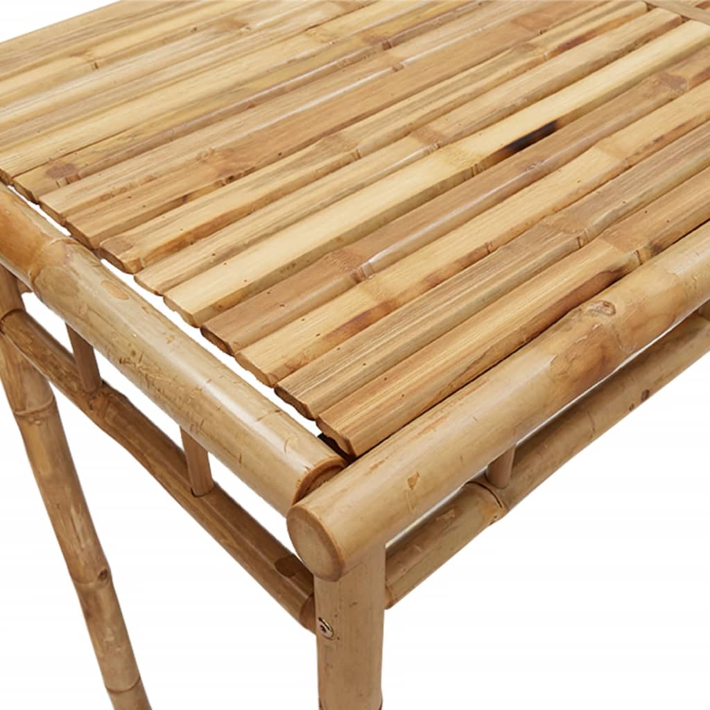 Tuintafel 110x55x75 cm bamboe - AllerleiShop